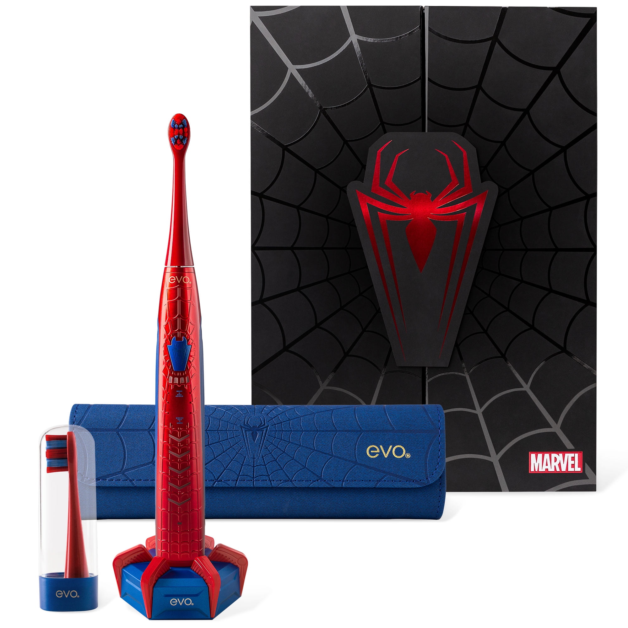 EVO SPM1 Rechargeable Sonic Toothbrush, SpiderMan Toothbrush, Marvel