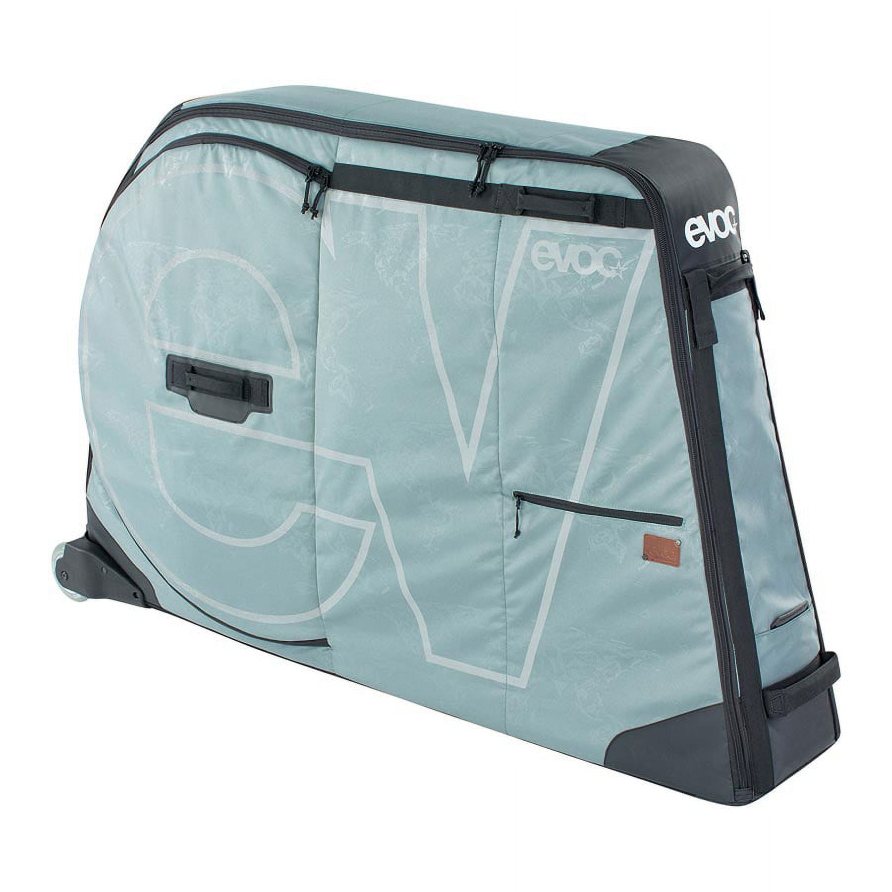 Steel Grey Lightweight Bike Transport Bag with Reinforced Padding