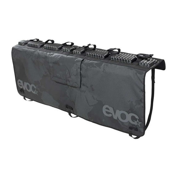EVOC Tailgate Pad for Full-Sized Trucks, 63" Wide, 6-Bike Capacity, Black, Water-Resistant