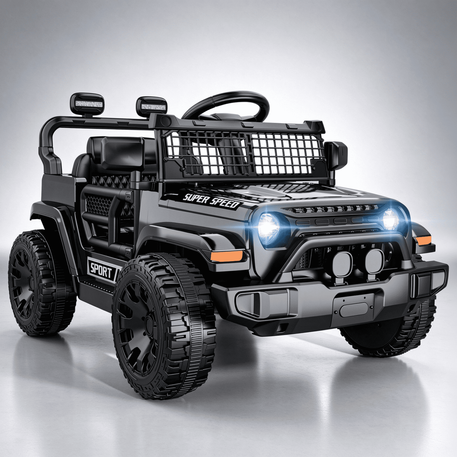 EVOKEDEN 12V Remote Control Ride On Toys for Kids, Electric Toddler Car ...