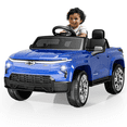 thumbnail image 1 of EVOKEDEN 24V Licensed Chevrolet Silverado Electric Car for Kids, Ride on Toys for Toddlers with Remote Control, Soft Start, LED Lights, Music Player, Seat Belts, Blue, 1 of 8
