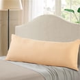 thumbnail image 1 of EVOLIVE Ultra Soft Microfiber Body Pillow Cover/Pillowcases 21"x54" with Hidden Zipper Closure (Taupe), 1 of 4