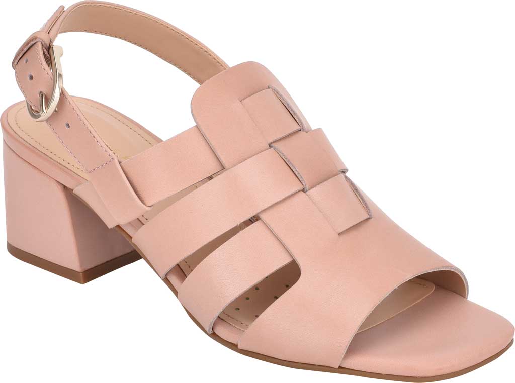 NATURALIZER Womens Silver Breathable Strappy Rhinestone Cushioned Macy Round Toe Buckle Slingback Sandal M