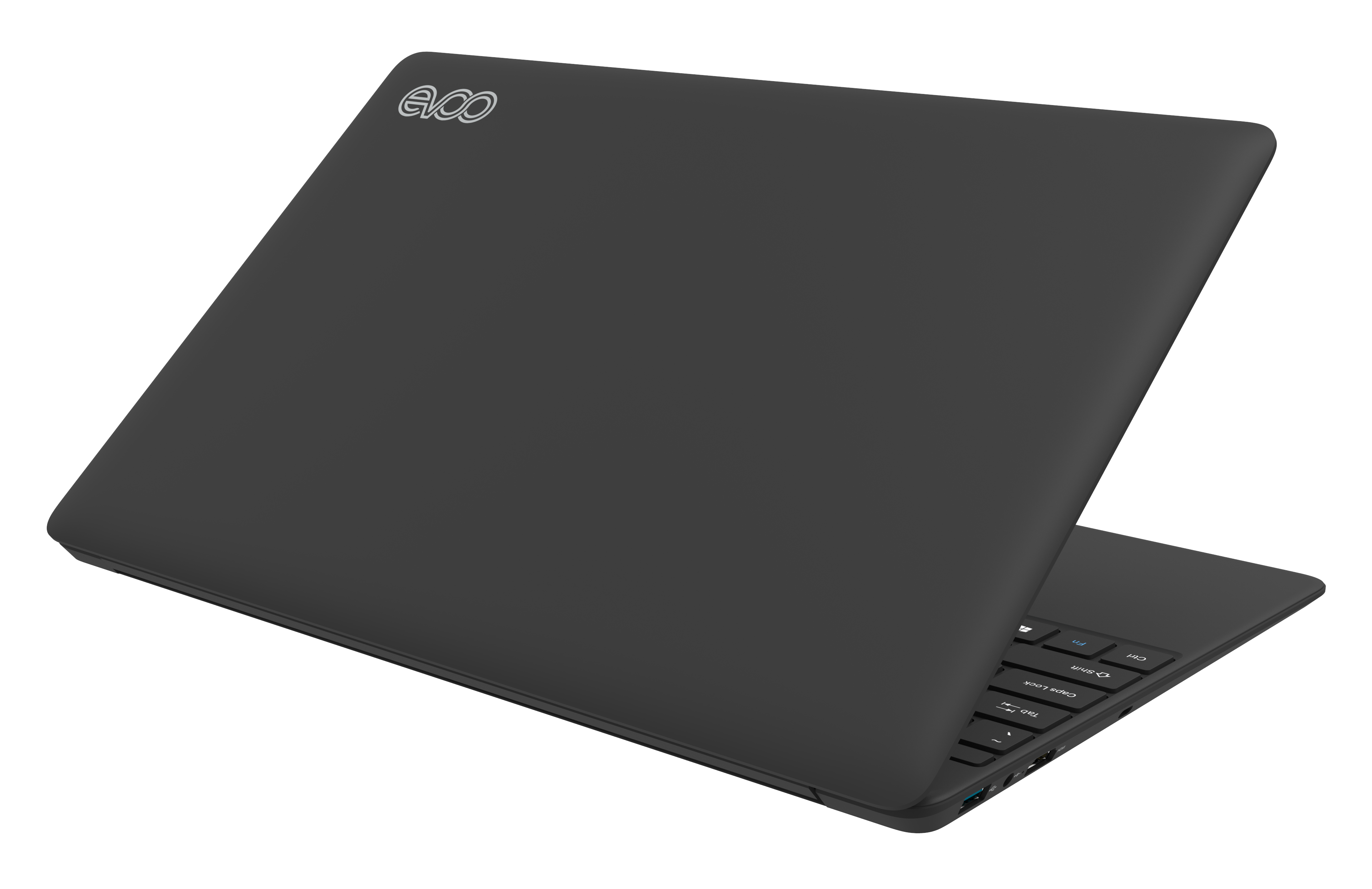 EVOO 15.6" FHD Ultra Thin Intel® Core™ i7 8GB Memory, 256GB SSD, Windows 10 Home, Black - image 1 of 7