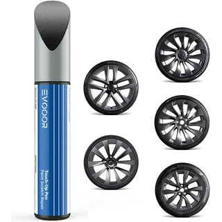 Gloss Black Rim Touch Up Paint, Black Rim Paint Tesla Rim Repair Kit Quick  and Easy, Touch Up Paint Pen for Cars to Repair Rim Chips, Universal Black