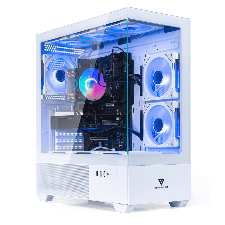 Gaming PC Computer Desktop Intel i7 Xeon E5 3.20GHz Radeon RX580