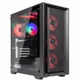 thumbnail image 1 of Gaming PC Desktop Intel i7 Xeon E5, 16GB RAM, 400GB SSD + 1TB HDD, NVIDIA K620, WiFi6 & BT5.4, Windows 11, 650W PSU, RGB Keyboard & Mouse, 1 of 8