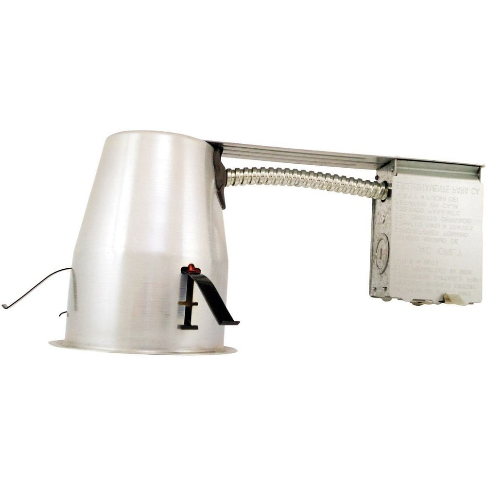 Silver 4'' Aluminum LED Recessed Remodel Housing