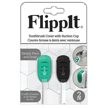 EVRI Flippit Toothbrush Holders, 2 count