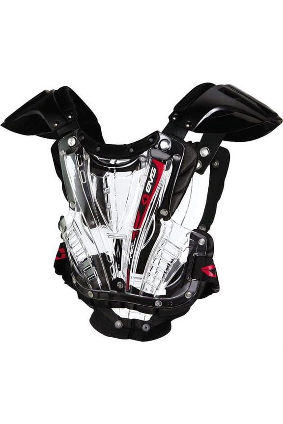 Sports VEXBK-S VEX Chest Protector, Youth Small, Clear/Black
