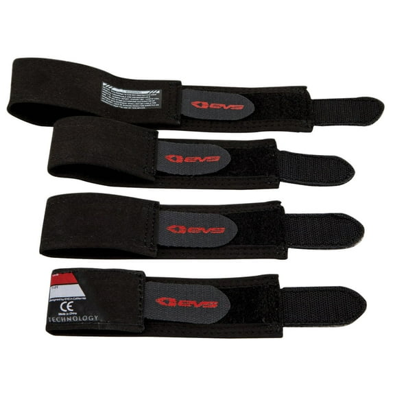 EVS Axis/Webb Knee Brace Strap Kit Black SM