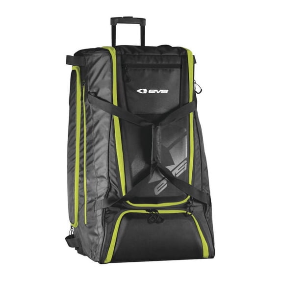 EVS Freighter Rolling Gear Bag Black/Hi-Vis