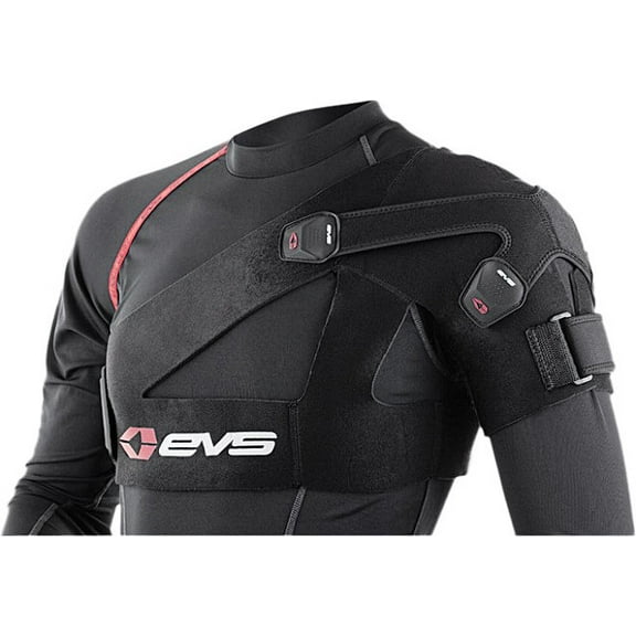 EVS SB03 Shoulder Brace (Small 30-36in, Black)