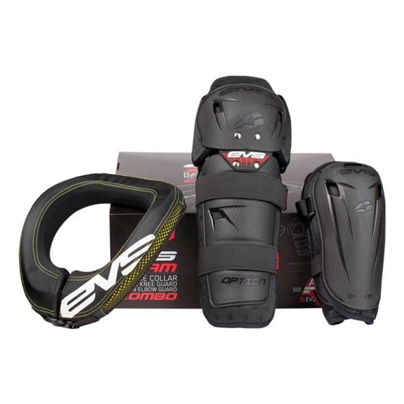 EVS Slam Combo Child Black One Size Fits All #340045
