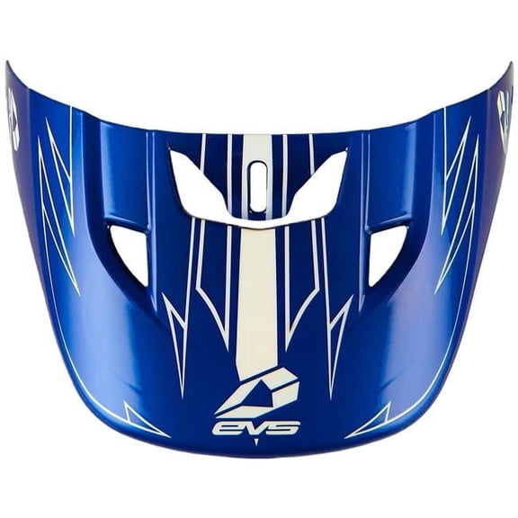 EVS T3 Pinner Youth Helmet Replacement Visor/Peak Blue