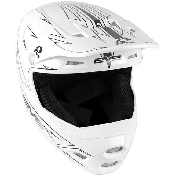 EVS T3 Pinner Youth MX Offroad Helmet White SM