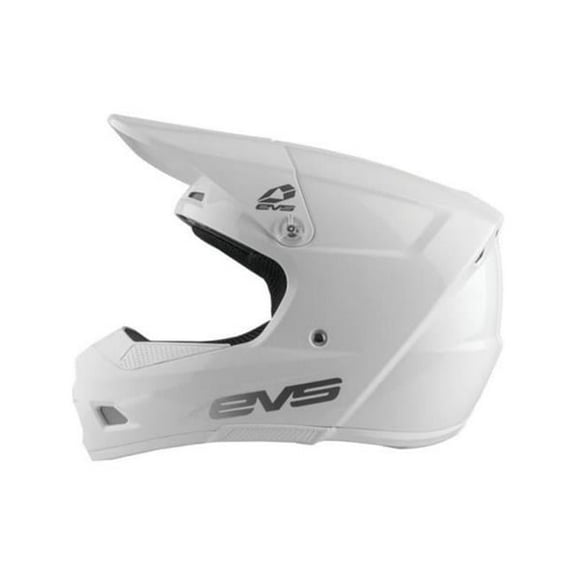 EVS T3 Solid Youth MX Offroad Helmet White MD
