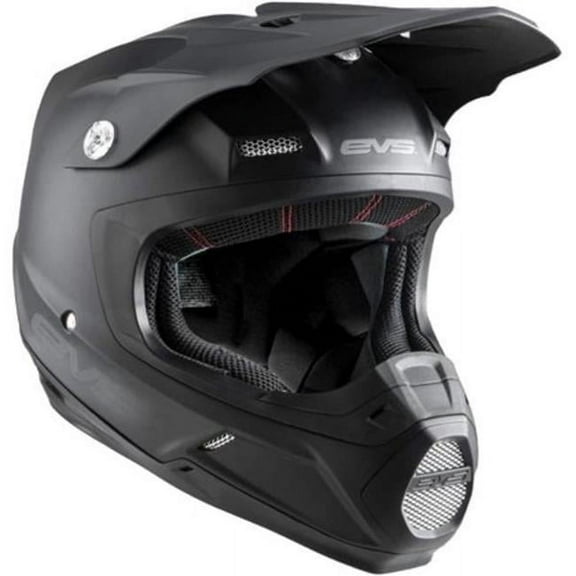 EVS T5 Solid MX Offroad Helmet Matte Black XXL
