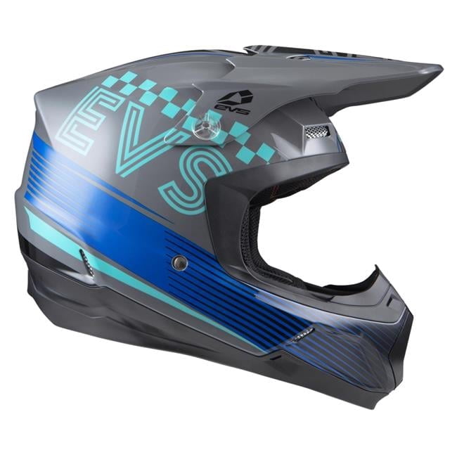 EVS T5 Torino MX Offroad Helmet Gray MD