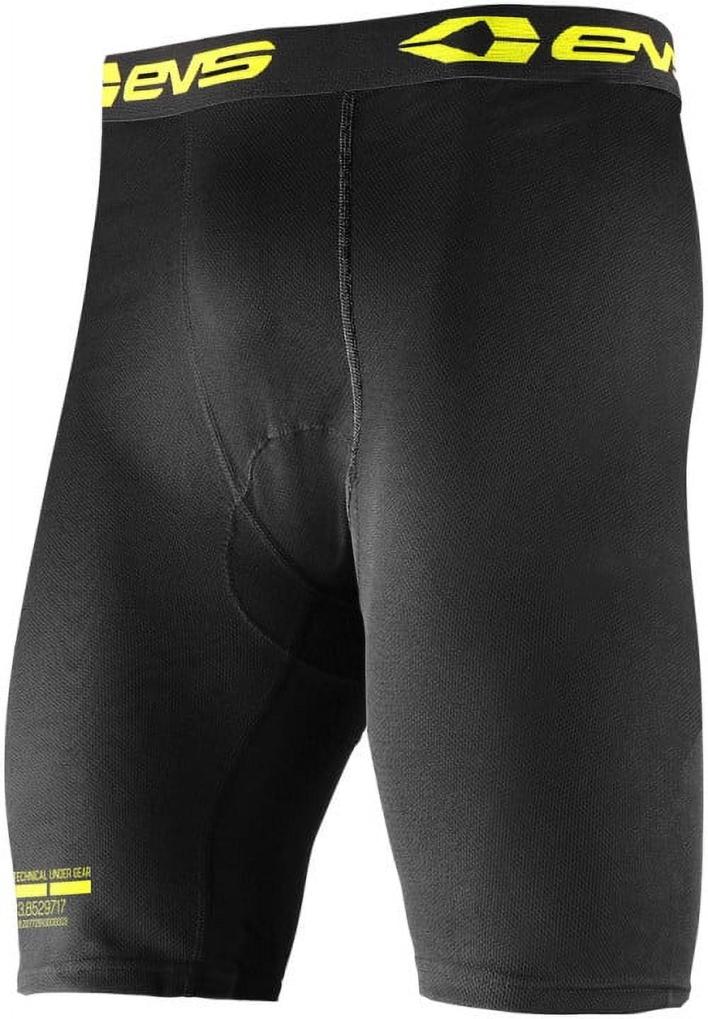 EVS Vented Mens Base Layer Shorts Black LG