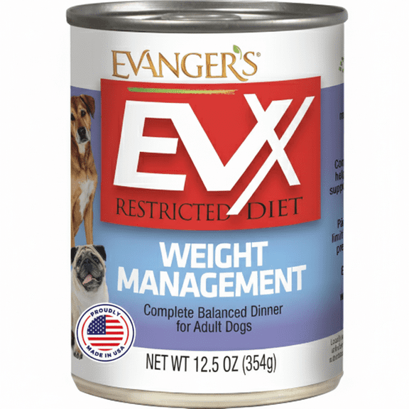 EVX Restricted Diet Weight Management Canned Dog Food 12.5oz