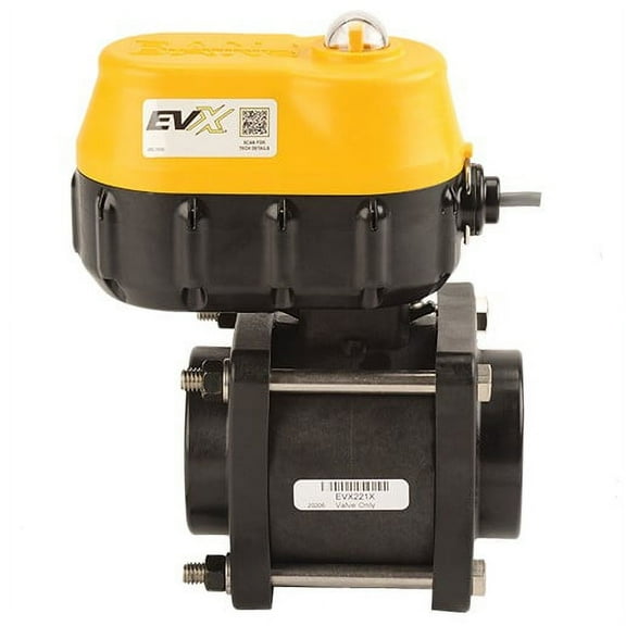 EVX221 Banjo 2 Inch Full Port Electronic Actuated Ball Valve 12 Volt DC