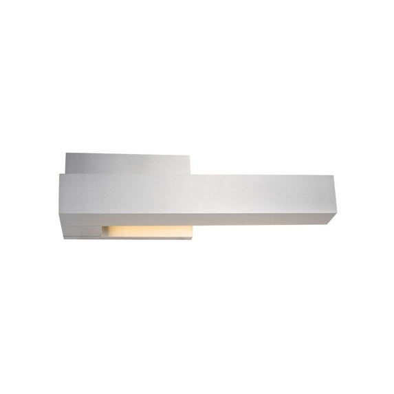 EW13212R-BN-Kuzco Lighting-Warner - 17W LED Outdoor Right Wall Mount-12 Inches Tall and 4.25 Inches Wide-Brushed Nickel Finish