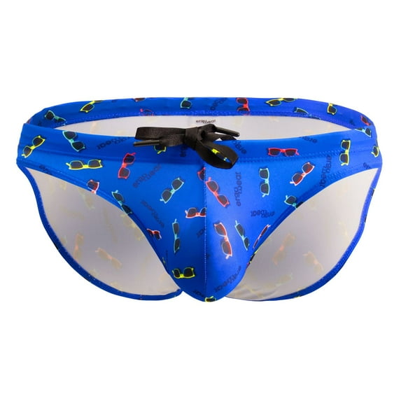 EW1767 X4D SW Swim Briefs Color Blue-Sunglasses Size XL