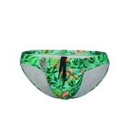 EW1828 FEEL SW Swim Bikini Color Aqua-Leaves