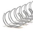 thumbnail image 1 of EW21L01-SV - Twin Loop Wire Binding Spines for 190 - 220 Sheet Capacity - 1 inch x 11in - 2 to 1 Pitch - Silver - 50/Bx, 1 of 1