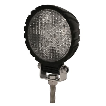 EW2481 LED Flood Round Worklamp - Black - Compact Design - High Intensity Light