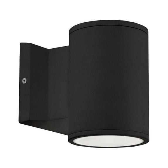 EW3105-BK-Kuzco Lighting-Nordic - 11W LED Outdoor Wall Mount-5 Inches Tall and 3.5 Inches Wide-Black Finish