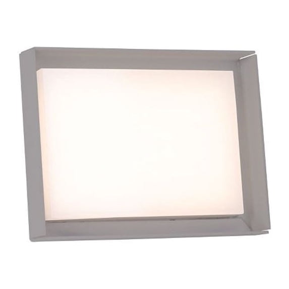 EW37204-GY-Kuzco Lighting-Dynamo - 12W 1 LED Outdoor Wall Mount-5.63 Inches Tall and 7.75 Inches Wide-Gray Finish
