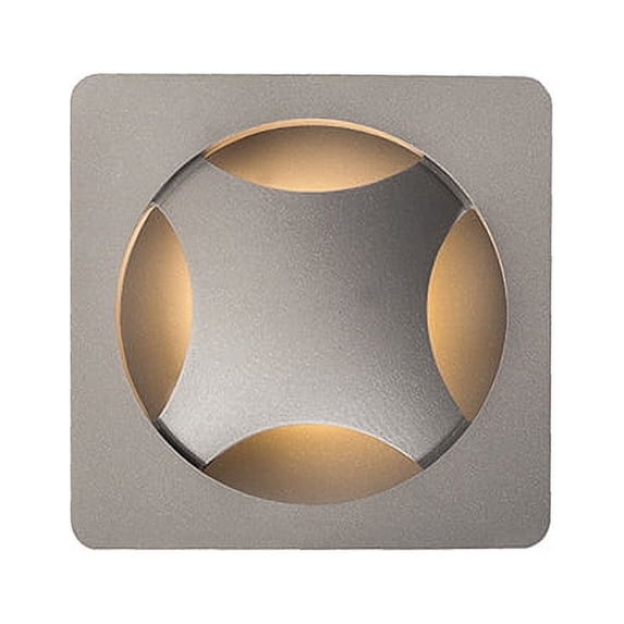 EW4208-GY-Kuzco Lighting-Etna - 5W LED Outdoor Wall Mount-8 Inches Tall and 8 Inches Wide-Gray Finish