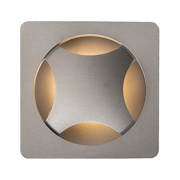 EW4208-GY-Kuzco Lighting-Etna - 5W LED Outdoor Wall Mount-8 Inches Tall and 8 Inches Wide-Gray Finish