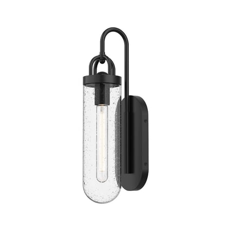 EW461101BKCB-Alora Lighting-Lancaster - 1 Light Outdoor Wall Mount-18 Inches Tall and 4.63 Inches Wide