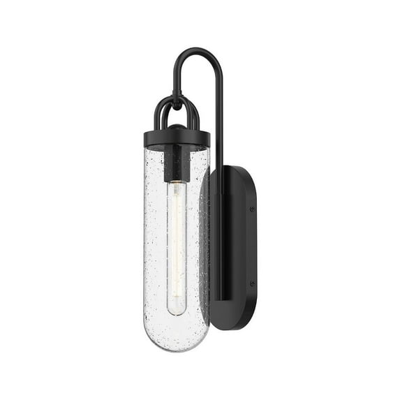 EW461101BKCB-Alora Lighting-Lancaster - 1 Light Outdoor Wall Mount-18 Inches Tall and 4.63 Inches Wide