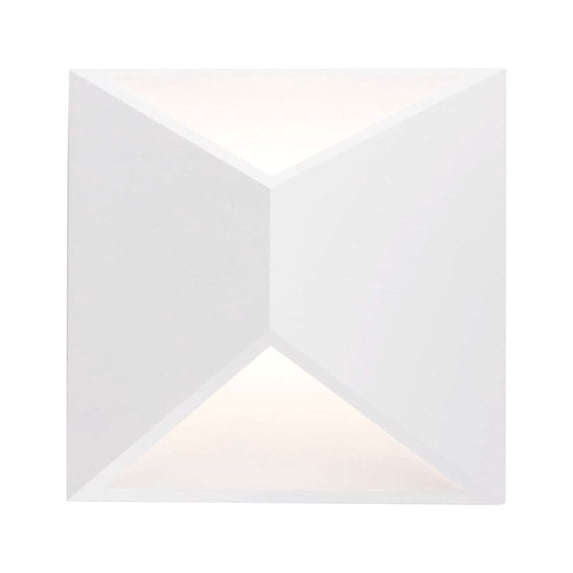 EW60307-WH-Kuzco Lighting-Indio - 7W LED Outdoor Wall Mount-7 Inches Tall and 7 Inches Wide-White Finish