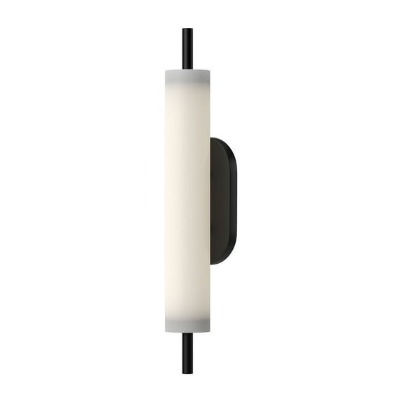 EW72724-BK-Kuzco Lighting-Estes - 21W LED Outdoor Wall Mount-24.13 Inches Tall and 3.25 Inches Wide