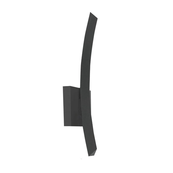 EW7718-GH-Kuzco Lighting-Kattari - 18 Inch 10W LED Outdoor Wall Mount-Graphite Finish