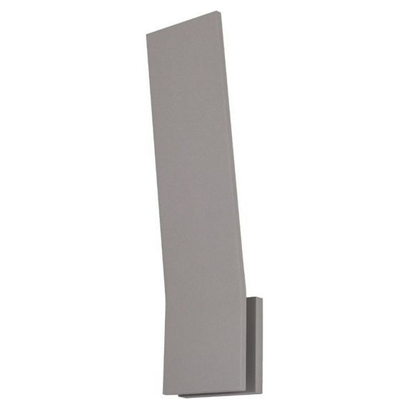 EW7918-GY-Kuzco Lighting-Nevis - 16W LED Outdoor Wall Mount-18 Inches Tall and 4.5 Inches Wide-Gray Finish
