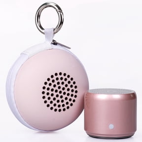 EWA A106 Portable Mini Bluetooth Speaker, Enhanced Bass and High Definition Sound, Portable Design, for iPhone, iPad,Nexus,Laptops and More (Rosegold)