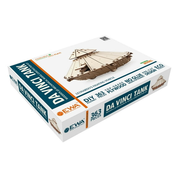 EWA Eco-Wood-Art Da Vinci Tank Construction Kit