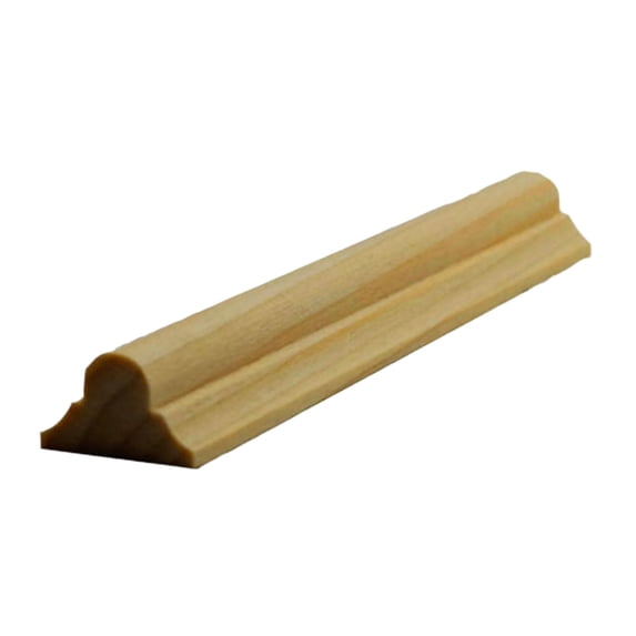 EWAS11 Astragal Molding 7/16" x 13/16", Poplar, 94"