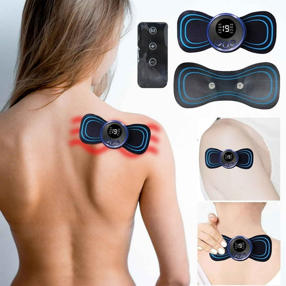 EWASON Neck Massager For Pain Relief,Intelligent Mini Cervical Massage Stick Convenient Massager Household Electric Shoulder And Neck Massager,Multi-color