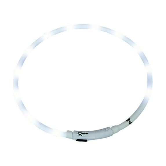 EWASWON Dog Collars for Small Dogs LED Dog Flashing Light-up Collar