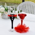 thumbnail image 1 of EWASWON 2 Pack Wedding Champagne Flutes Set of 2 Mr and Mrs Bride and Groom Rhinestone Glasses for Couple Wedding Reception Toasting Flutes Gift for Newlyweds, 1 of 6