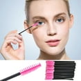 thumbnail image 1 of EWASWON 50PCS Disposable Mini Eyelash EyeLash Makeup Brush Mascara Wands Applicator, 1 of 9