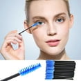 thumbnail image 1 of EWASWON 50PCS Disposable Mini Eyelash EyeLash Makeup Brush Mascara Wands Applicator, 1 of 9