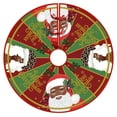 thumbnail image 1 of EWASWON Christmas 36 Inch Plush Christmas Tree Skirt - Short Plush with Sequins, Easy to Install, Festive Holiday Decor for Home & Office, 1 of 8